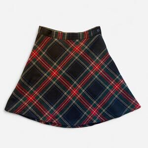 Plaid vintage 90s skirt